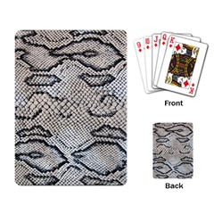 Snake Leather Playing Cards Single Design (rectangle) by skindeep