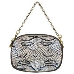 Snake Leather Chain Purse (one Side) by skindeep