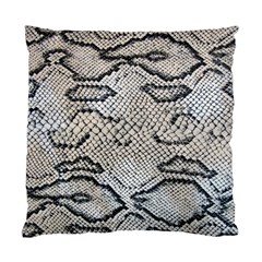 Snake Leather Standard Cushion Case (two Sides) by skindeep