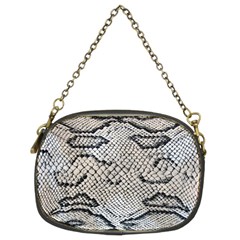 Snake Leather Chain Purse (two Sides) by skindeep