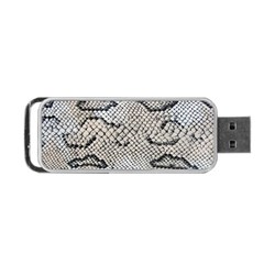 Snake Leather Portable Usb Flash (one Side) by skindeep