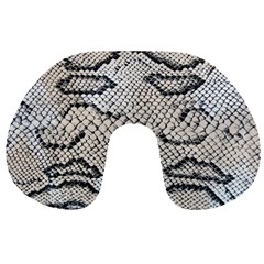 Snake Leather Travel Neck Pillow by skindeep