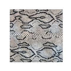 Snake Leather Small Satin Scarf (square) by skindeep