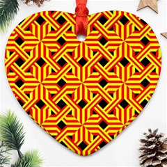 Rby 68 Heart Ornament (two Sides) by ArtworkByPatrick