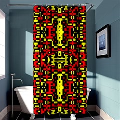 Rby 69 Shower Curtain 36  X 72  (stall)  by ArtworkByPatrick