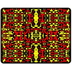 Rby 69 Double Sided Fleece Blanket (medium)  by ArtworkByPatrick