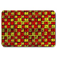 Rby 70 Large Doormat  by ArtworkByPatrick