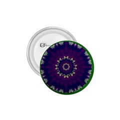 Mandala In Leaves,on Beautiful Leaves In Bohemian Style 1 75  Buttons by pepitasart