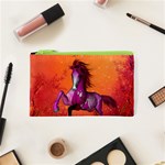 Wonderful Fantasy Horse In A Autumn Landscape Cosmetic Bag (XS) Front