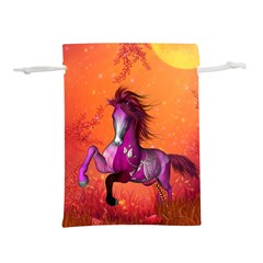 Wonderful Fantasy Horse In A Autumn Landscape Lightweight Drawstring Pouch (s)