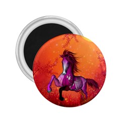 Wonderful Fantasy Horse In A Autumn Landscape 2 25  Magnets by FantasyWorld7