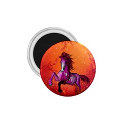 Wonderful Fantasy Horse In A Autumn Landscape 1 75  Magnets by FantasyWorld7