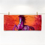 Wonderful Fantasy Horse In A Autumn Landscape Hand Towel Front