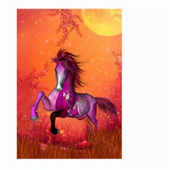 Wonderful Fantasy Horse In A Autumn Landscape Large Garden Flag (two Sides) by FantasyWorld7