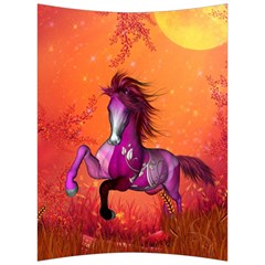 Wonderful Fantasy Horse In A Autumn Landscape Back Support Cushion by FantasyWorld7