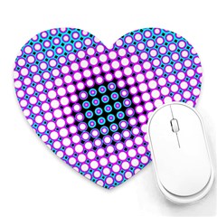 Spots 2223 Heart Mousepads by impacteesstreetwearsix