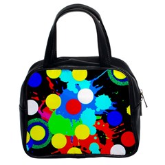 Spots 2222 Black Classic Handbag (two Sides) by impacteesstreetwearsix