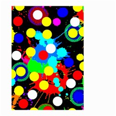 Spots 2222 Black Small Garden Flag (two Sides) by impacteesstreetwearsix