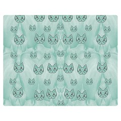 Sweet Kittens And Cats Decorative Double Sided Flano Blanket (medium)  by pepitasart