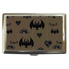 Cute Bat With Hearts Cigarette Money Case by FantasyWorld7