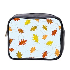 Every Leaf Mini Toiletries Bag (two Sides) by WensdaiAmbrose