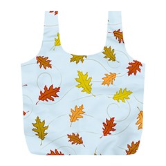 Every Leaf Full Print Recycle Bag (l) by WensdaiAmbrose