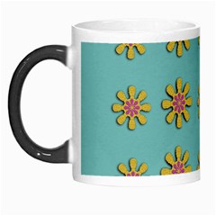 Fantasy Fauna Floral In Sweet Green Morph Mugs