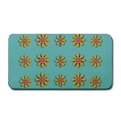 Fantasy Fauna Floral In Sweet Green Medium Bar Mats by pepitasart