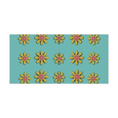 Fantasy Fauna Floral In Sweet Green Yoga Headband