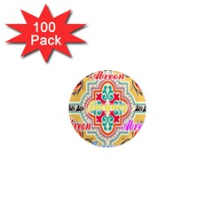 Floral 1  Mini Magnets (100 Pack) 