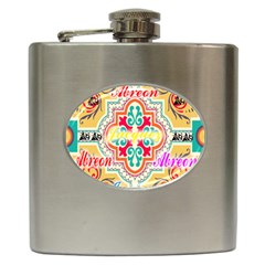 Floral Hip Flask (6 Oz) by ABjCompany