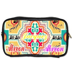 Floral Toiletries Bag (one Side) by ABjCompany