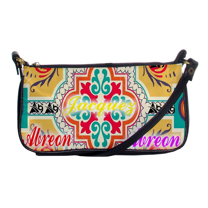 Floral Shoulder Clutch Bag