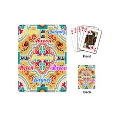 Floral Playing Cards Single Design (mini)