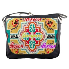 Floral Messenger Bag by ABjCompany