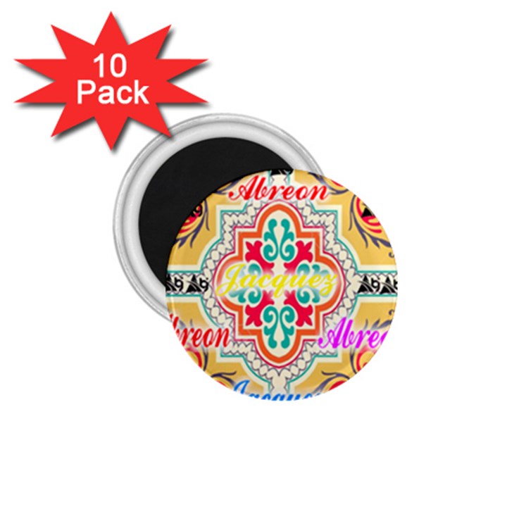 Floral 1.75  Magnets (10 pack) 