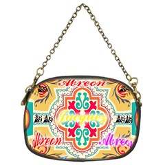 Floral Chain Purse (one Side)