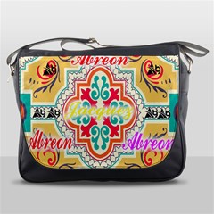 Floral Messenger Bag