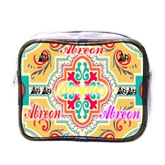 Floral Mini Toiletries Bag (one Side) by ABjCompany