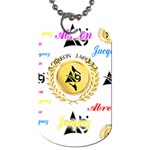 Lux2 Dog Tag (Two Sides) Back