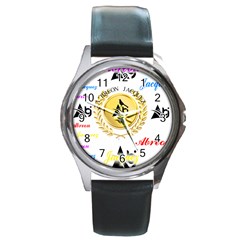 Lux2 Round Metal Watch by ABjCompany