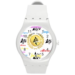 Lux2 Round Plastic Sport Watch (m) by ABjCompany