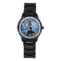 Wonderful Fantasy Women Stainless Steel Round Watch by FantasyWorld7