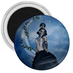 Wonderful Fantasy Women 3  Magnets by FantasyWorld7