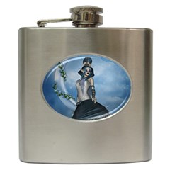 Wonderful Fantasy Women Hip Flask (6 Oz) by FantasyWorld7