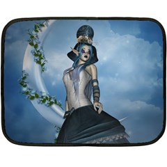 Wonderful Fantasy Women Fleece Blanket (mini) by FantasyWorld7