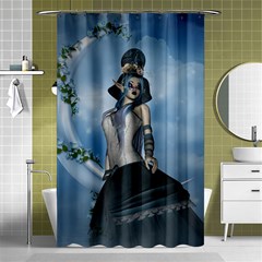 Wonderful Fantasy Women Shower Curtain 48  X 72  (small)  by FantasyWorld7