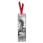 Wonderful Black And White Horse Small Book Marks Front