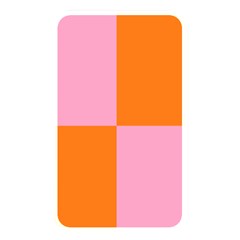 Mod Pink And Orange Squares Memory Card Reader (rectangular) by snowwhitegirl