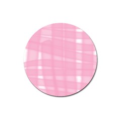 Pink Ribbon Magnet 3  (round) by snowwhitegirl